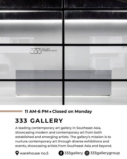The current exhibition at 333Gallery