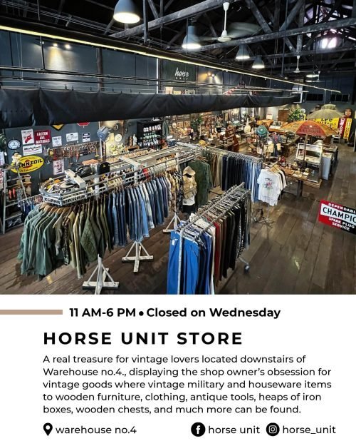 Horse Unit at Warehouse 30