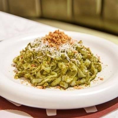 Pappardelle Squid Pesto at CINCIN - Brunch, Dinner & Wine
