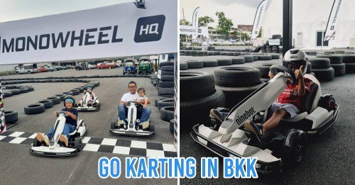 8-minute race session at E-Gokart by MONOWHEEL