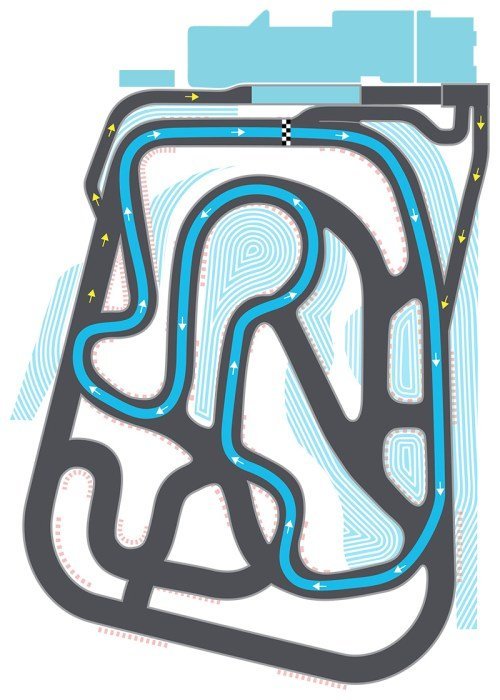 Lakeside circuit at IMPACT Speed Park