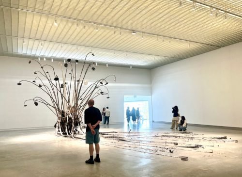 Anselm Kiefer sculpture at Dib Bangkok