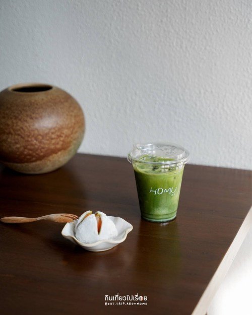 Matcha Latte at HOMU