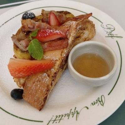 Triple B French Toast at Préf Café & Bar