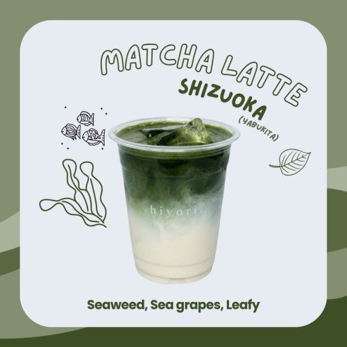 Matcha Latte - HIRU / Shizuoka (Yabukita) at hiyori.matcha