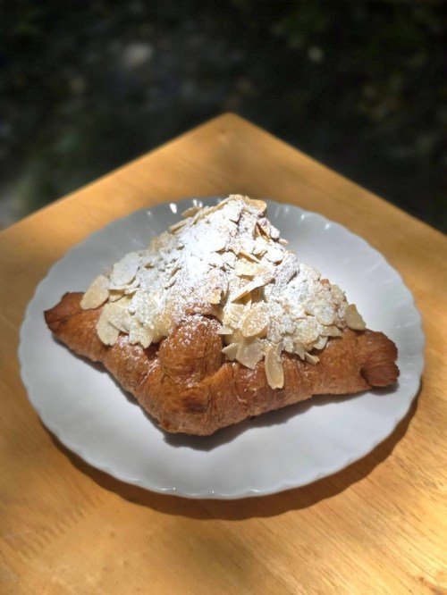 Almond Croissant at Breadtory Cafe