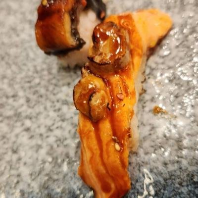Salmon Foie Gras Sushi at NAMA Japanese and Seafood Buffet