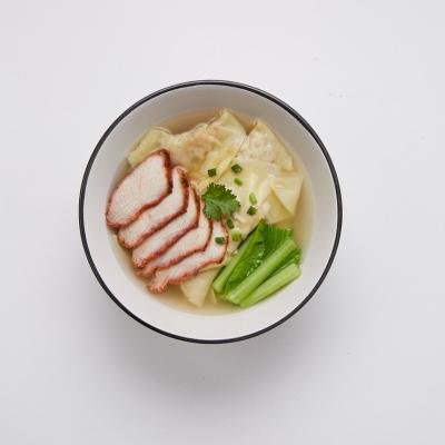 Red Pork Wonton at Kiew Nong Bua Wang Lang