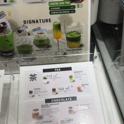 Matcha First at Black and milk (Rim Khob Fah)