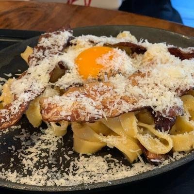 Carbonara Classica at The Mustang Blu