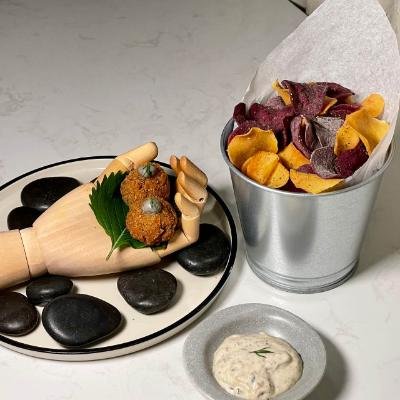 Black Truffle Arancini at RICI by rico's