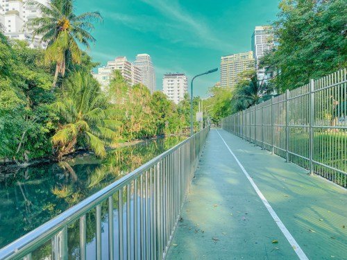 Canal community views at The Green Bridge