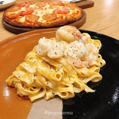 Wheel Cheese Pasta at Spaghetti Factory CentralWorld